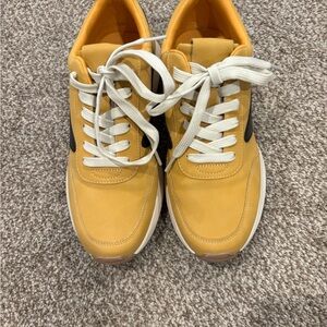 Dolce Vita yellow casual sneakers, no signs of wear. Size 9.